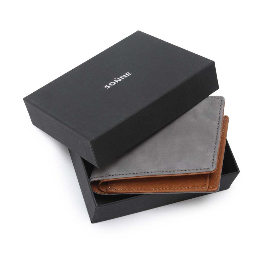 最大41% 4/25限定 ゾンネ エコラックス 財布 二つ折り財布 本革 レザー メンズ ブランド SONNE ECOLUX SOUS005 | SONNE | 11