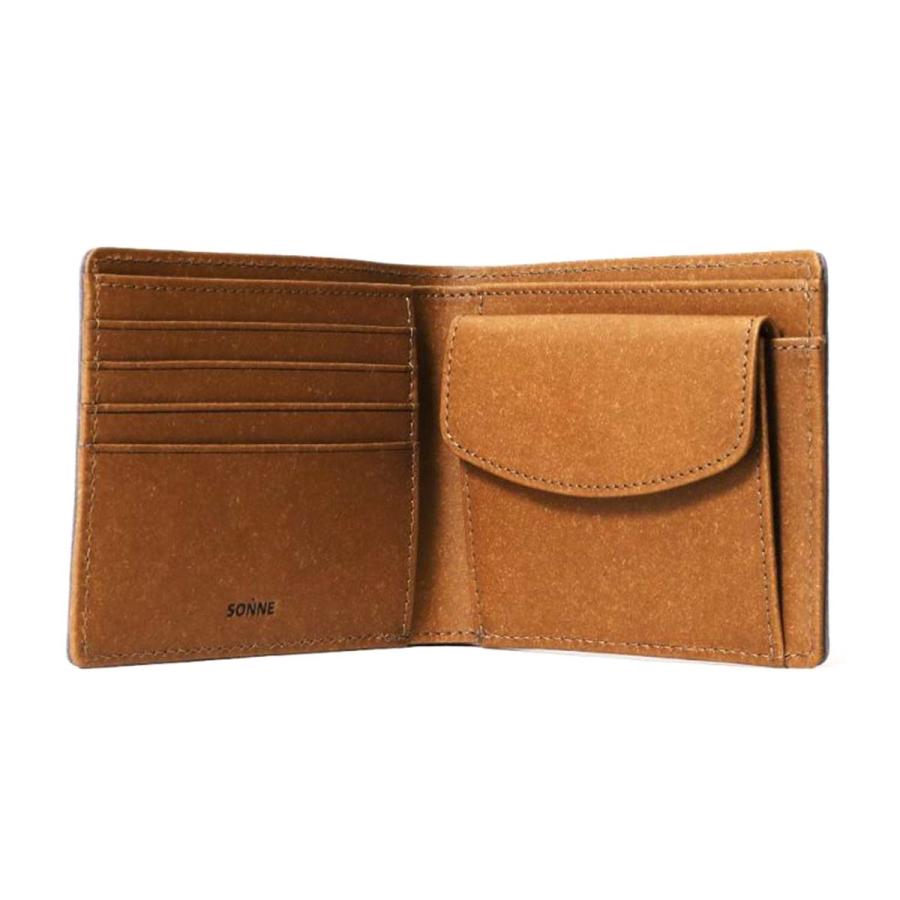 ゾンネ エコラックス 財布 二つ折り財布 本革 レザー メンズ ブランド SONNE ECOLUX SOUS005 | SONNE | 06