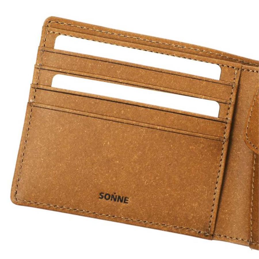 ゾンネ エコラックス 財布 二つ折り財布 本革 レザー メンズ ブランド SONNE ECOLUX SOUS005 | SONNE | 07