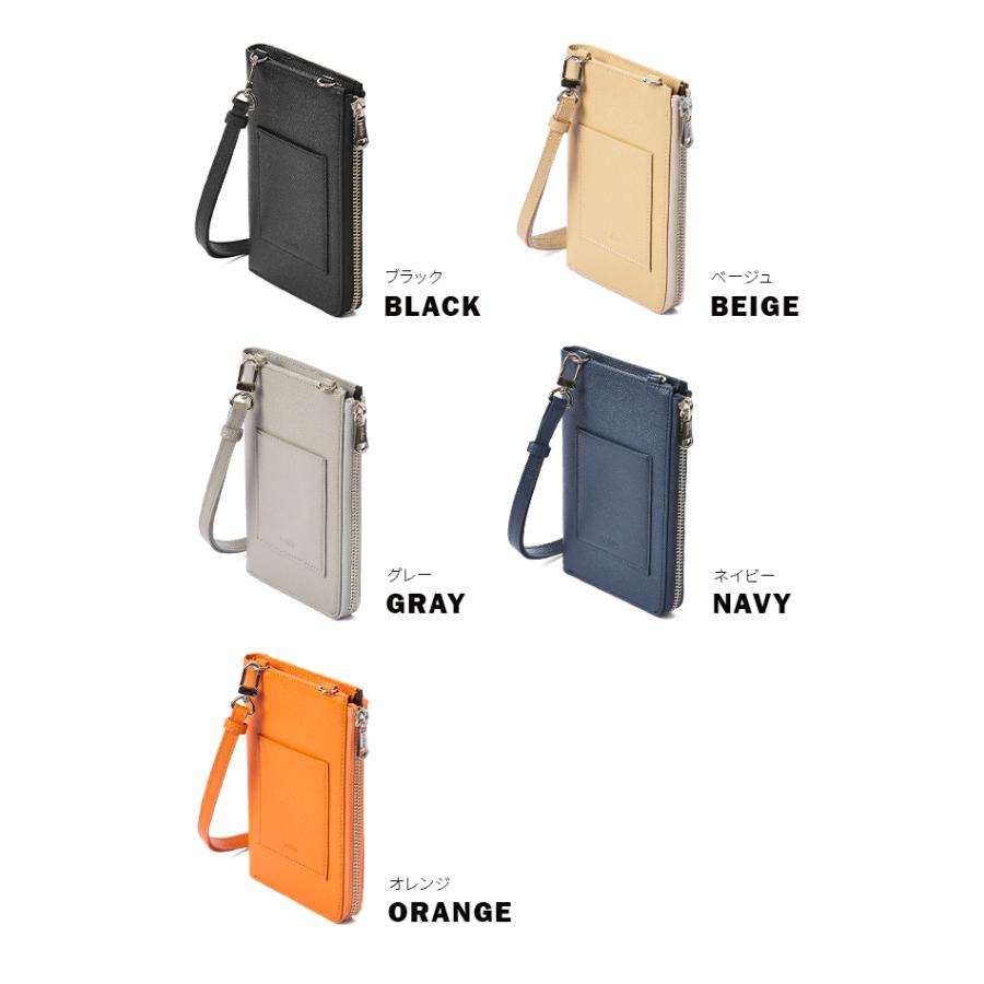 ゾンネ スマホショルダー ショルダーウォレット 本革 財布 小銭入れ クラウディオ SONNE CLAUDIO SOX017 | SONNE | 07