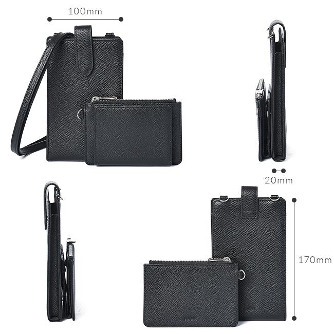 最大42% 2/17まで ゾンネ スマホショルダー ショルダーウォレット 本革 2連タイプ 財布 小銭入れ クラウディオ SONN CLAUDIOE SOX018 | SONNE | 07