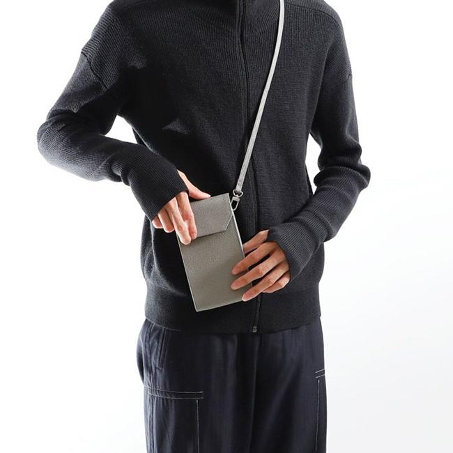 最大41% 4/25限定 ゾンネ スマホショルダー 軽量 薄マチ フラップ付き 本革 クラウディオ SONNE CLAUDIO SOX023 メンズ レディース ブランド おしゃれ | SONNE | 18