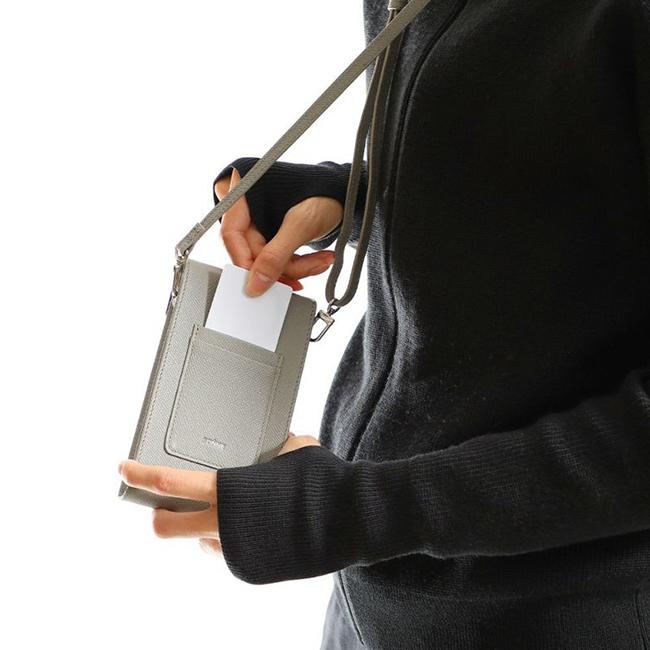 最大41% 4/25限定 ゾンネ スマホショルダー 軽量 薄マチ フラップ付き 本革 クラウディオ SONNE CLAUDIO SOX023 メンズ レディース ブランド おしゃれ | SONNE | 20