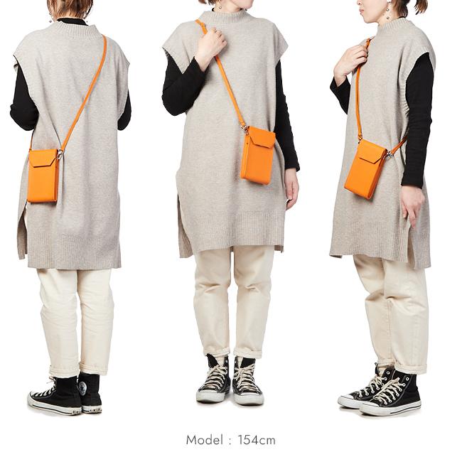 最大41% 4/25限定 ゾンネ スマホショルダー 軽量 薄マチ フラップ付き 本革 クラウディオ SONNE CLAUDIO SOX023 メンズ レディース ブランド おしゃれ | SONNE | 10