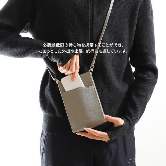 最大41% 4/25限定 ゾンネ スマホショルダー 軽量 本革 縦型 クラウディオ SONNE CLAUDIO SOX024 メンズ レディース ブランド おしゃれ | SONNE | 19