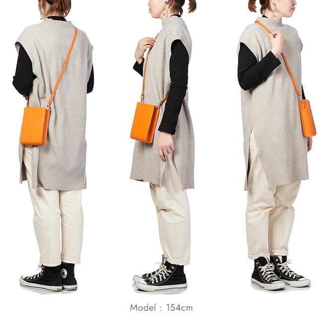 SONNE（ゾンネ） スマホショルダー 軽量 本革 縦型 クラウディオ SONNE