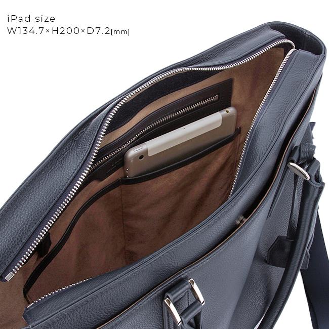 ゾンネ ビジネストートバッグ メンズ ブランド レザー 本革 黒 通勤 肩掛け A4 2WAYショルダートート クラウディオ SONNE CLAUDIO SOX026 | SONNE | 09