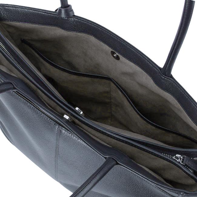 最大41% 4/25限定 ゾンネ ビジネストートバッグ メンズ ブランド レザー 本革 黒 通勤 肩掛け ファスナー付き A4 クラウディオ SONNE CLAUDIO SOX027 | SONNE | 09