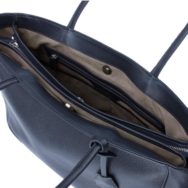 ゾンネ ビジネストートバッグ メンズ ブランド レザー 本革 黒 通勤 肩掛け ファスナー付き A4 クラウディオ SONNE CLAUDIO SOX027 | SONNE | 07