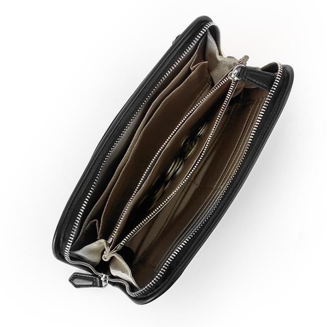 ゾンネ クラッチバッグ メンズ ブランド 50代 40代 軽量 薄型 横型 本革 レザー 2WAY ショルダーバッグ クラウディオ SONNE CLAUDIO SOX028 | SONNE | 08