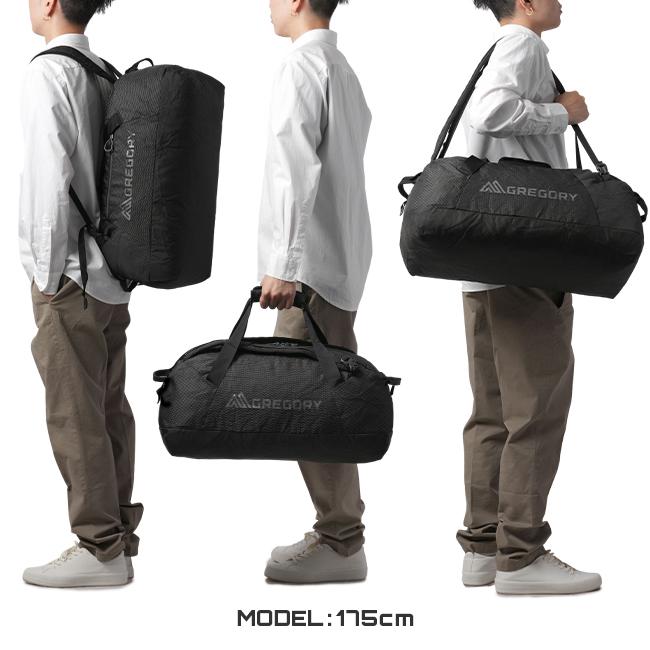 GREGORY ブラック ボストンバッグ　M Gregory - 新品 グレゴリー GREGORY ボストンバッグ DUFFEL BAG