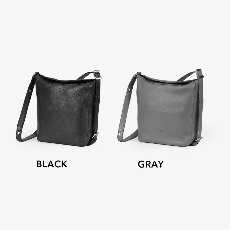 エルゴポック TC-ソフトシュリンクレザー ショルダーバッグ メンズ レディース 日本製 本革 縦型 HERGOPOCH TC-SOFT SHRINK LEATHER TC-CS | HERGOPOCH | 03