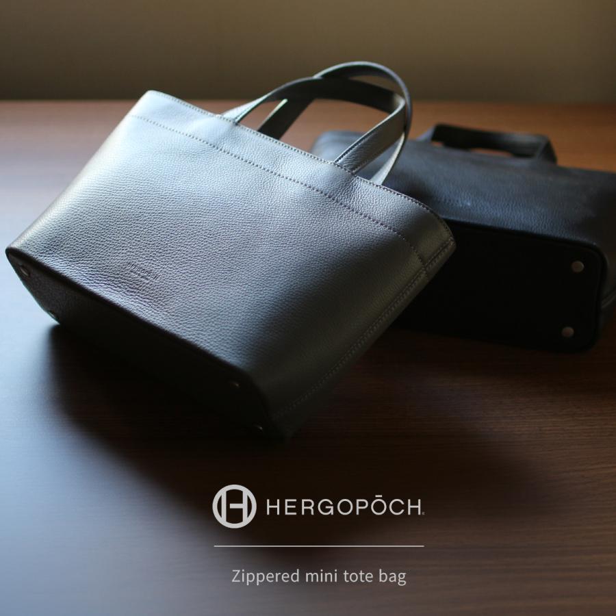 最大41% 10/7限定 HERGOPOCH TC エルゴポック ティーシー ミニトートバッグ ハンドバッグ メンズ レディース ブランド レザー 本革 小さめ 日本製 TC-MIT | HERGOPOCH | 03