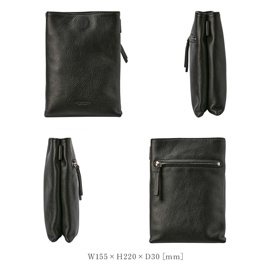 最大47% 11/30まで エルゴポック ショルダーバッグ メンズ ブランド レザー 本革 軽量 日本製 斜めがけ 小さめ 縦型 ネックポーチ HERGOPOCH TC-RS | HERGOPOCH | 05