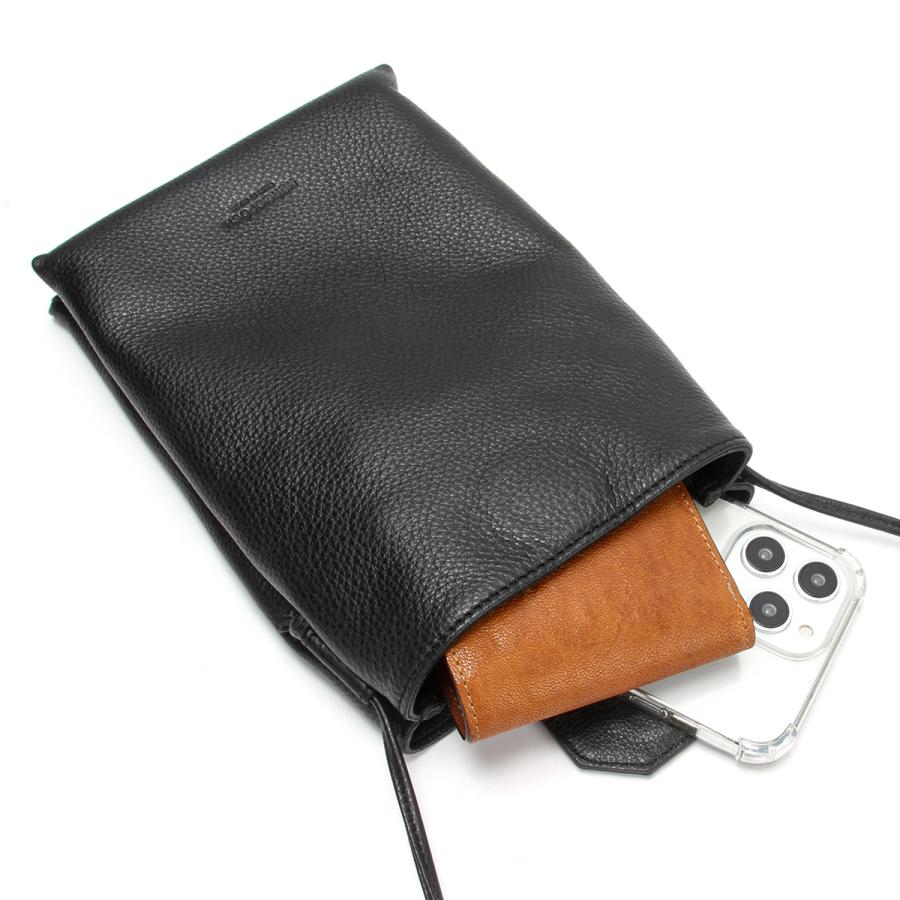 最大47% 11/30まで エルゴポック ショルダーバッグ メンズ ブランド レザー 本革 軽量 日本製 斜めがけ 小さめ 縦型 ネックポーチ HERGOPOCH TC-RS | HERGOPOCH | 08