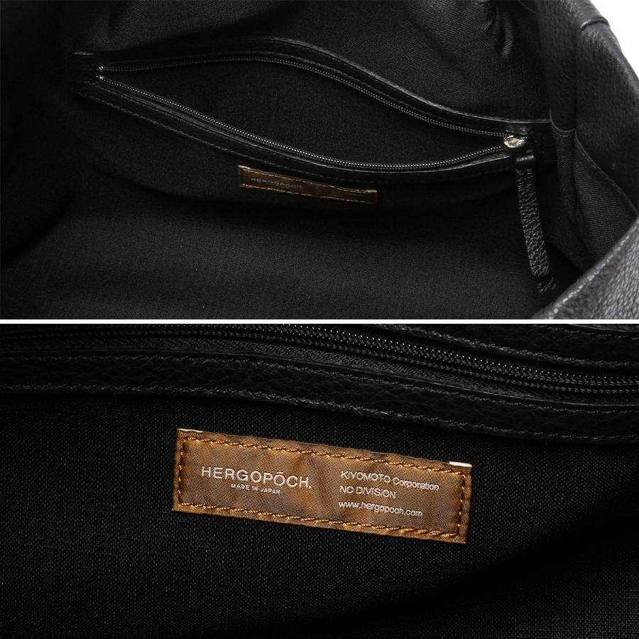 最大51% 12/26限定 エルゴポック TC ソフトシュリンクレザー トートバッグ メンズ ブランド レザー 本革 日本製 A4 B4 2WAY B4 HERGOPOCH TC-TT | HERGOPOCH | 11