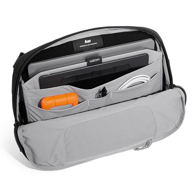 Aer Tech Sling 3 ボディバッグ ショルダーバッグ メンズ ブランド 防水 エアー テックコレクション Tech Collection A4 9L AER-31017 | Aer | 09