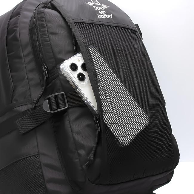 最大41% 3/5限定 スラッシャー リュック 30L 大容量 軽量 男子 女子 中学生 高校生 黒 通学 2層 スケートボード スクールバッグ A4 B4 THRASHER THR-299 | THRASHER | 14