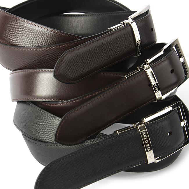 最大42% 1/13限定 タケオキクチ ベルト メンズ ビジネス ビジカジ リバーシブル 本革 30mm ウエスト最大100cmまで対応 日本製 TAKEO KIKUCHI TK-013015 | TAKEO KIKUCHI | 16