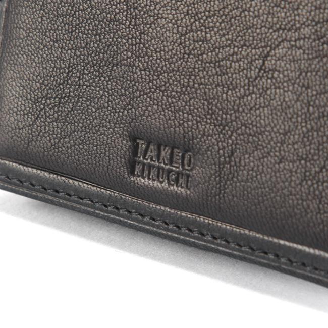 【新品】タケオキクチ　革財布 TAKEO KIKUCHI 最大46% 10/22限定 タケオキクチ 財布 二つ折り