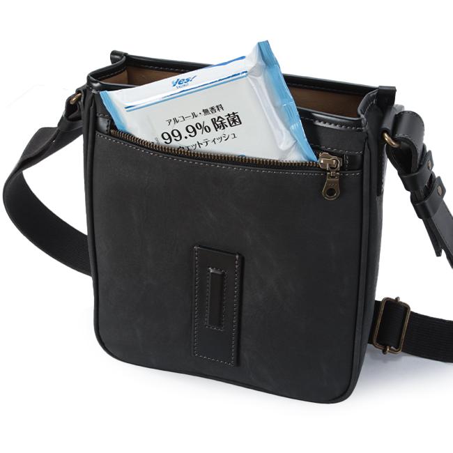 最大51% 1/18限定 タケオキクチ ショルダーバッグ メンズ 斜めがけ 縦型 日本製 クラプトン TAKEO KIKUCHI 125101 | TAKEO KIKUCHI | 12