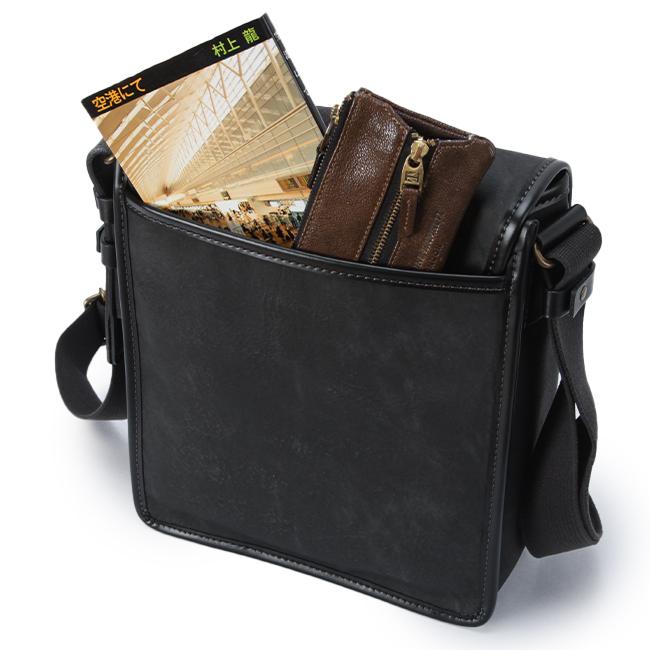 最大51% 1/18限定 タケオキクチ ショルダーバッグ メンズ 斜めがけ 縦型 日本製 クラプトン TAKEO KIKUCHI 125101 | TAKEO KIKUCHI | 16