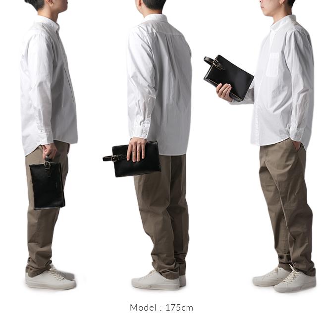 最大41% 1/15限定 タケオキクチ クラッチバッグ セカンドバッグ メンズ ブランド レザー 本革 日本製 結婚式 小さめ 持ち手 TAKEO KIKUCHI 170251 | TAKEO KIKUCHI | 05