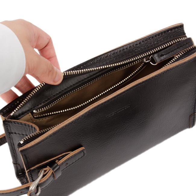 最大42% 4/28から タケオキクチ クラッチバッグ セカンドバッグ メンズ ブランド レザー 本革 日本製 結婚式 小さめ 持ち手 TAKEO KIKUCHI 170251 | TAKEO KIKUCHI | 09