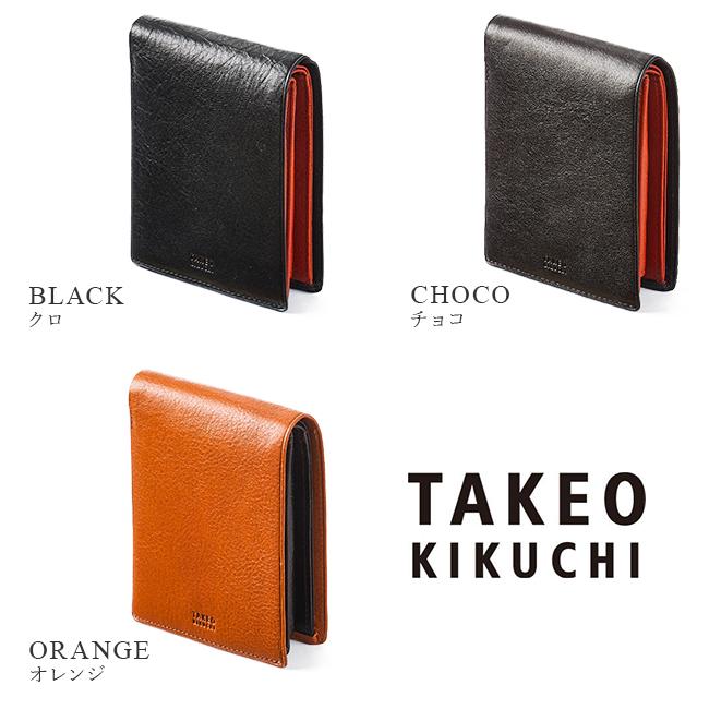 TAKEO KIKUCHI（タケオキクチ） 最大46% 5/19限定 財布 二つ折り財布