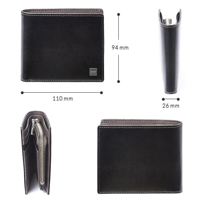 最大41% 1/5限定 タケオキクチ 財布 二つ折り財布 メンズ 本革 レザー L型ファスナー コンパクト ピエール TAKEO KIKUCHI 181618 | TAKEO KIKUCHI | 08