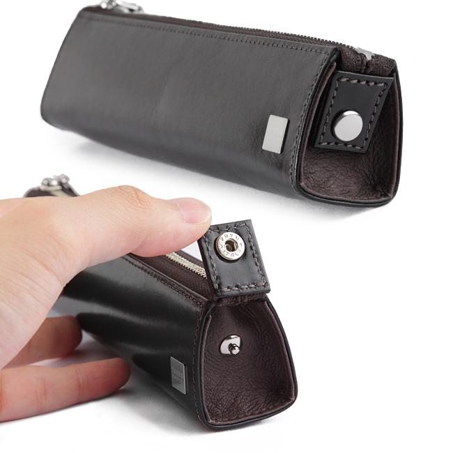 TAKEO KIKUCHI（タケオキクチ） ペンケース メンズ コンパクト レザー