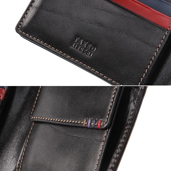 TAKEO KIKUCHI（タケオキクチ） 最大46% 1/8限定 財布 二つ折り財布