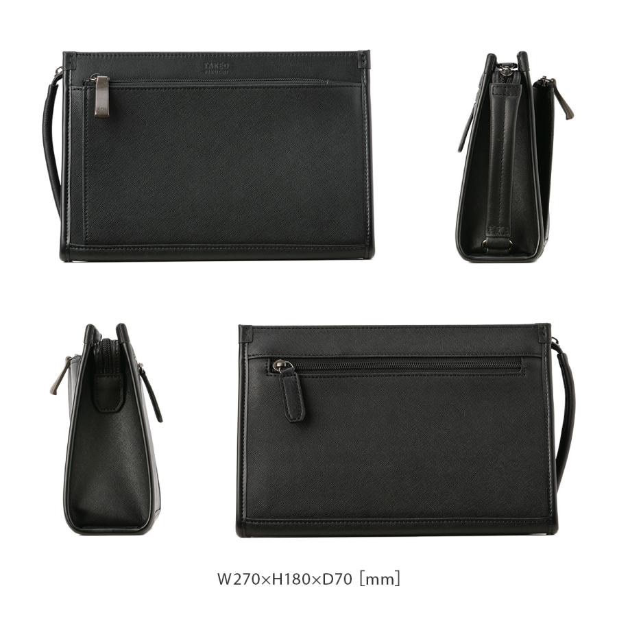 タケオキクチ ナビ セカンドバッグ メンズ ブランド TAKEO KIKUCHI NAVI 271202 | TAKEO KIKUCHI | 03