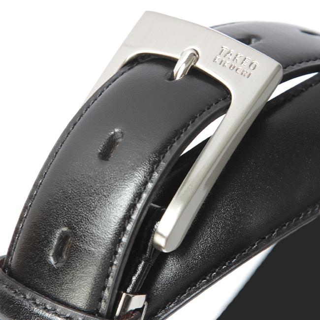 最大50% 9/6限定 タケオキクチ ベルト メンズ 本革 ビジネス ビジカジ カーブベルト 30mm ウエスト最大100cmまで対応 日本製 TAKEO KIKUCHI TK-5100122 | TAKEO KIKUCHI | 11