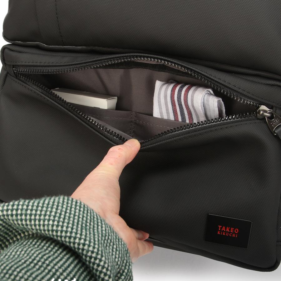 美品◎ タケオキクチ A4可 3way リュック ビジネスバッグ ショルダー付き タケオキクチ TAKEO KIKUCHI 3WAY ビジネスバッグ[ リュック