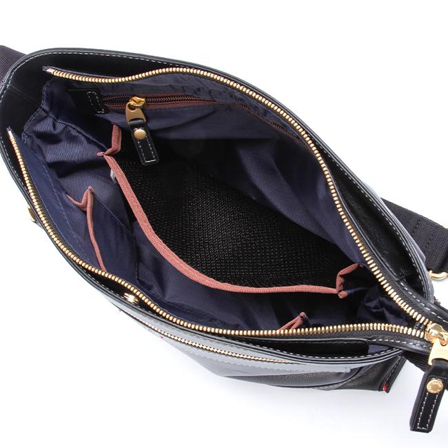 良品 928 タケオキクチ ショルダーバッグ ナイロン レザー ネイビー 良品 928 タケオキクチ ショルダーバッグ ナイロン レザー