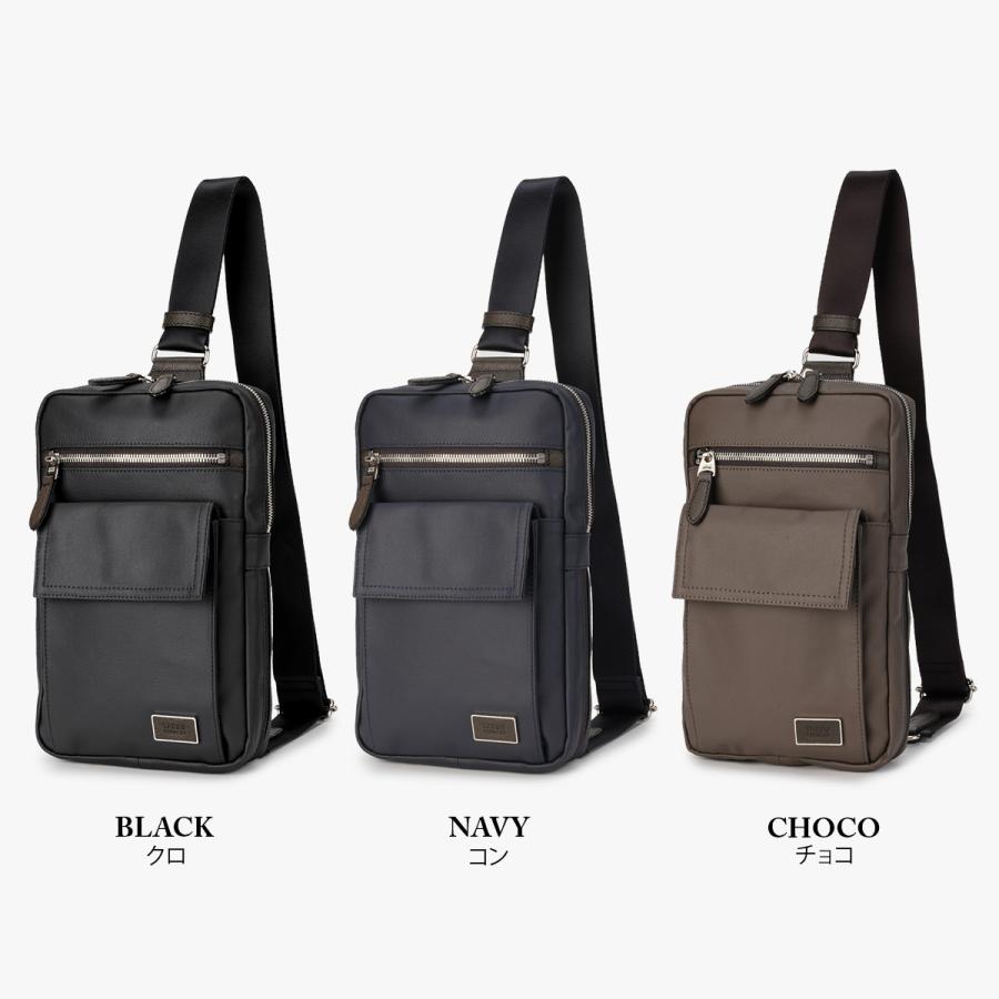 最大52% 10/30から タケオキクチ エクスコート ボディバッグ ワンショルダーバッグ メンズ ブランド 斜めがけバッグ 撥水 拡張 日本製 TAKEO KIKUCHI 707951 | TAKEO KIKUCHI | 05