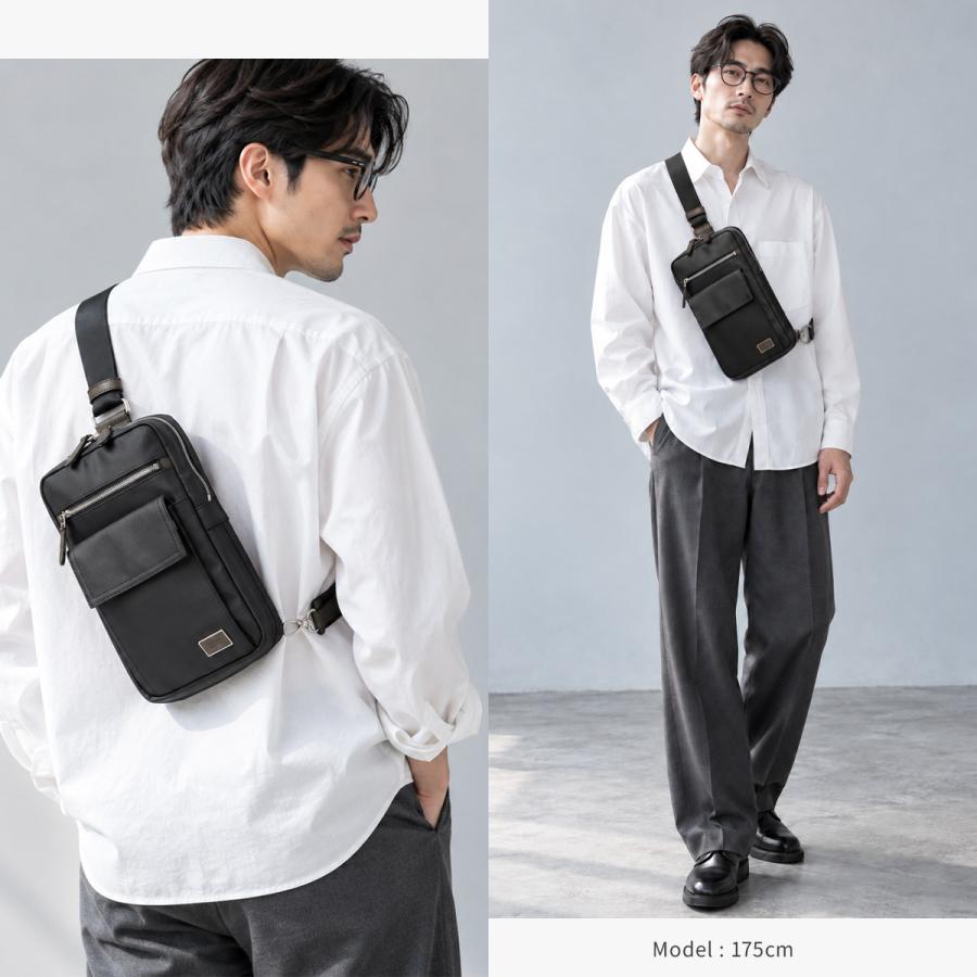 最大52% 10/30から タケオキクチ エクスコート ボディバッグ ワンショルダーバッグ メンズ ブランド 斜めがけバッグ 撥水 拡張 日本製 TAKEO KIKUCHI 707951 | TAKEO KIKUCHI | 07