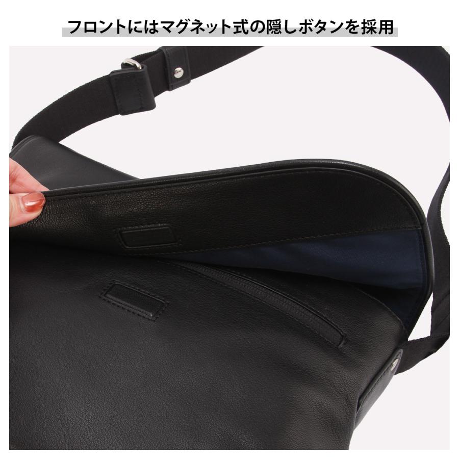 最大50% 10/22限定 タケオキクチ ショルダーバッグ メンズ ブランド レザー 本革 軽量 弱撥水 斜めがけ 小さめ フラップ A5 TAKEO KIKUCHI Phil フィル 709111 | TAKEO KIKUCHI | 18