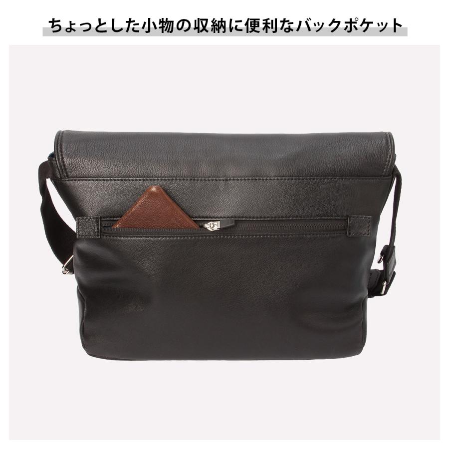 最大50% 9/2限定 タケオキクチ ショルダーバッグ メンズ ブランド レザー 本革 軽量 大容量 弱撥水 斜めがけ 大きめ フラップ A4 TAKEO KIKUCHI フィル 709112 | TAKEO KIKUCHI | 16
