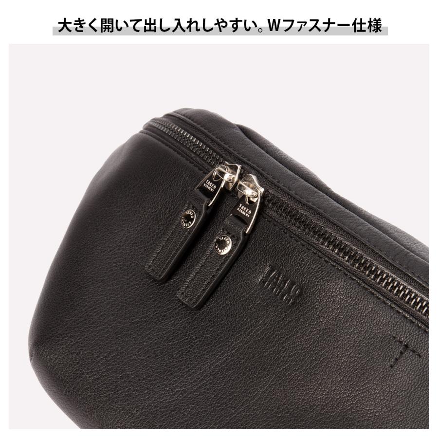 最大51% 5/13限定 タケオキクチ ボディバッグ ワンショルダーバッグ メンズ ブランド レザー 本革 軽量 弱撥水 横型 斜めがけ TAKEO KIKUCHI フィル 709911 | TAKEO KIKUCHI | 16