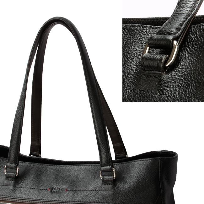 新品未使用 タケオキクチ レザー トートバッグ ビジネス ブラック TAKEO KIKUCHI（タケオキクチ） バッグ トートバッグ ビジネストート