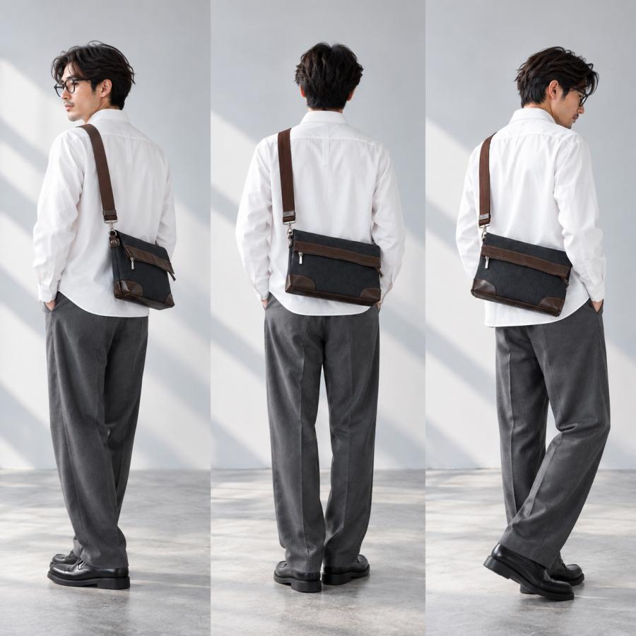 最大50% 10/28限定 タケオキクチ バッグ ショルダーバッグ メンズ 斜めがけ 日本製 サード TAKEO KIKUCHI 723101 | TAKEO KIKUCHI | 08