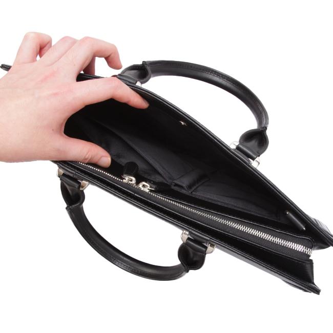 美品 タケオキクチ ビジネスバッグ 2WAY レザー ブラック 3層 自立 TAKEO KIKUCHI 最大46% 10/22限定 タケオキクチ ビジネスバッグ