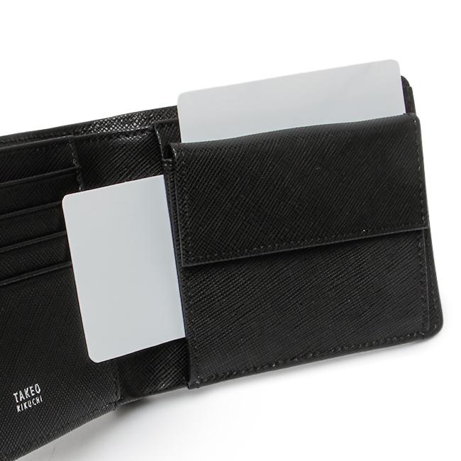 TAKEO KIKUCHI 最大27% 5/28から タケオキクチ 財布 二つ折り財布  