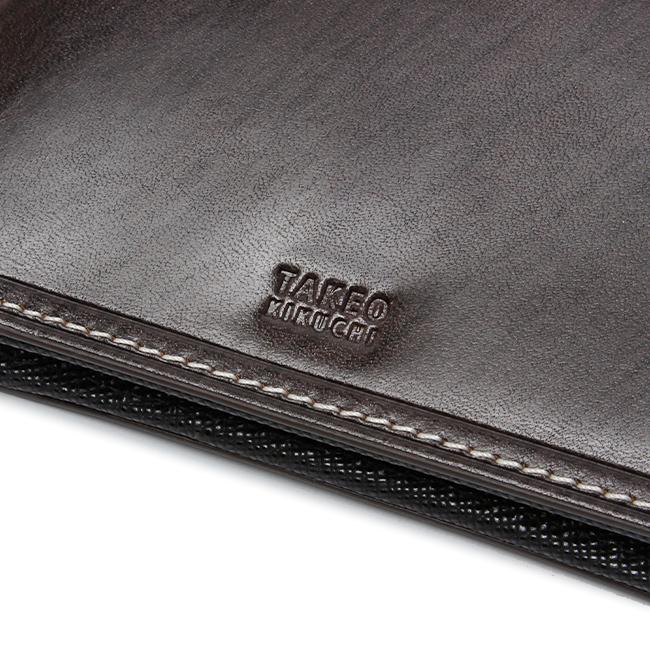 【美品】TAKEO KIKUCHI 革財布 超人気モデル!! TAKEO KIKUCHI 最大46% 10/22限定 タケオキクチ 財布 二つ折り