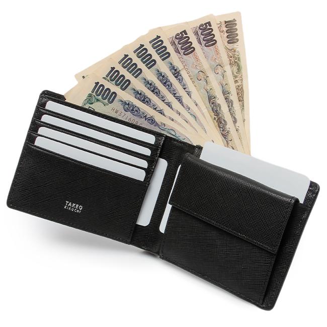 TAKEO KIKUCHI（タケオキクチ） 最大54% 12/15まで 財布 二つ折り財布