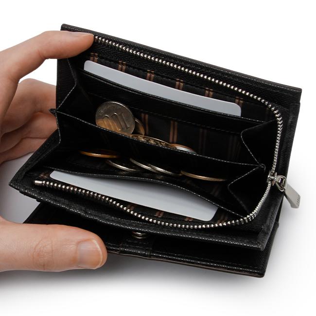 TAKEO KIKUCHI（タケオキクチ） 財布 二つ折り財布 ミドルサイズ財布