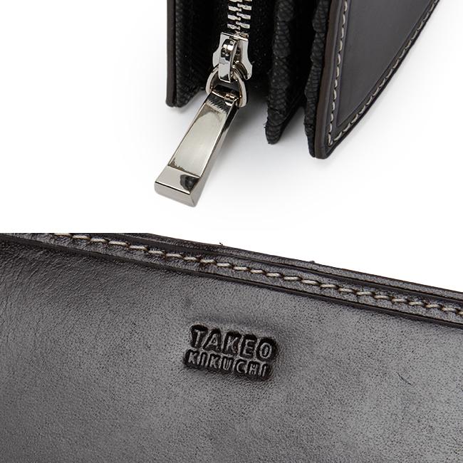 TAKEO KIKUCHI（タケオキクチ） 最大50% 12/5限定 財布 二つ折り財布