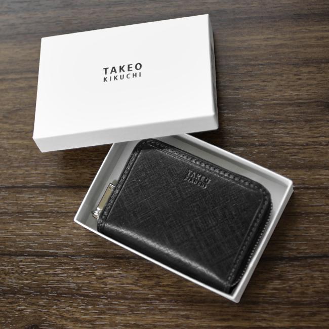 最大41% 3/25限定 タケオキクチ 財布 小銭入れ コンパクト財布 ミニ財布 コインケース パスケース カードケース 本革 レザー メンズ TAKEO KIKUCHI 727621 | TAKEO KIKUCHI | 18